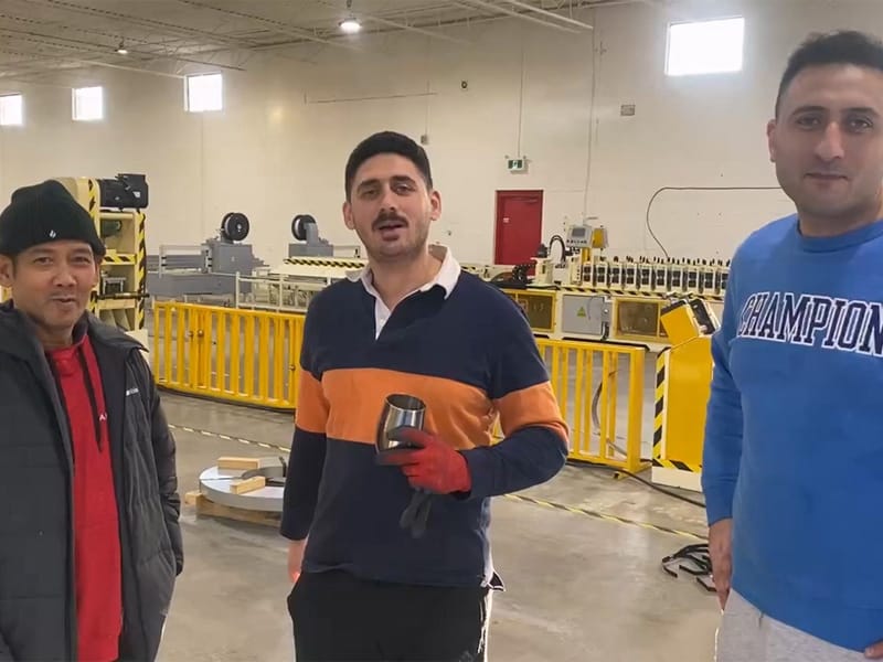 來自加拿大客戶的新年祝福：致中拓冷彎團隊的美好期許