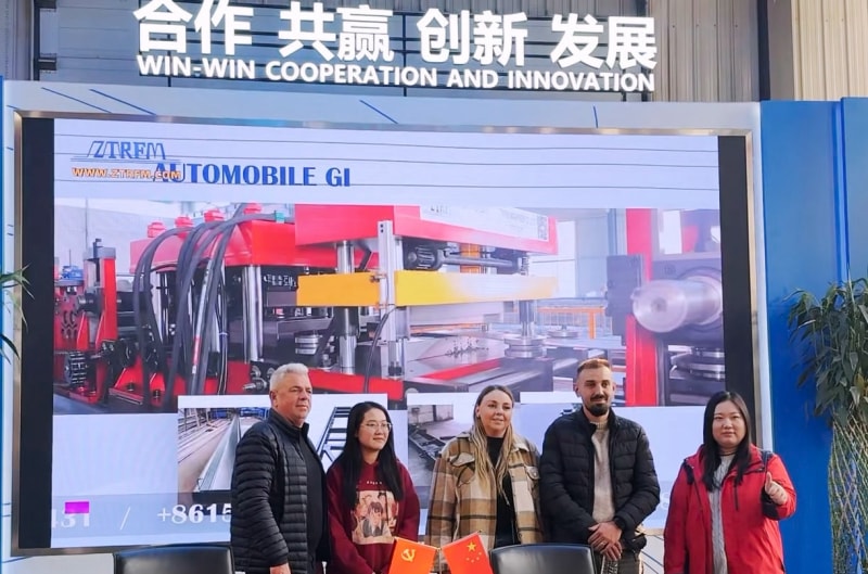 中拓冷彎全球集采盛啟！冷彎成型設備引合作熱潮，多國客戶云集，共鑒中國智造實力