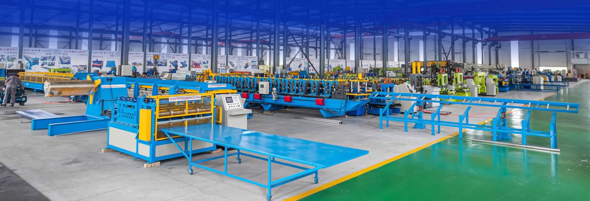 Keel forming machine